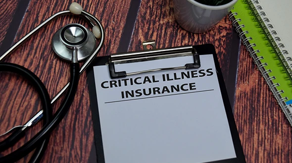 A medical chart representing the benefits of critical illness insurance.